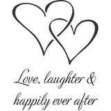 Love laughter and happily ever after | Shadow Box Unity Sand Set