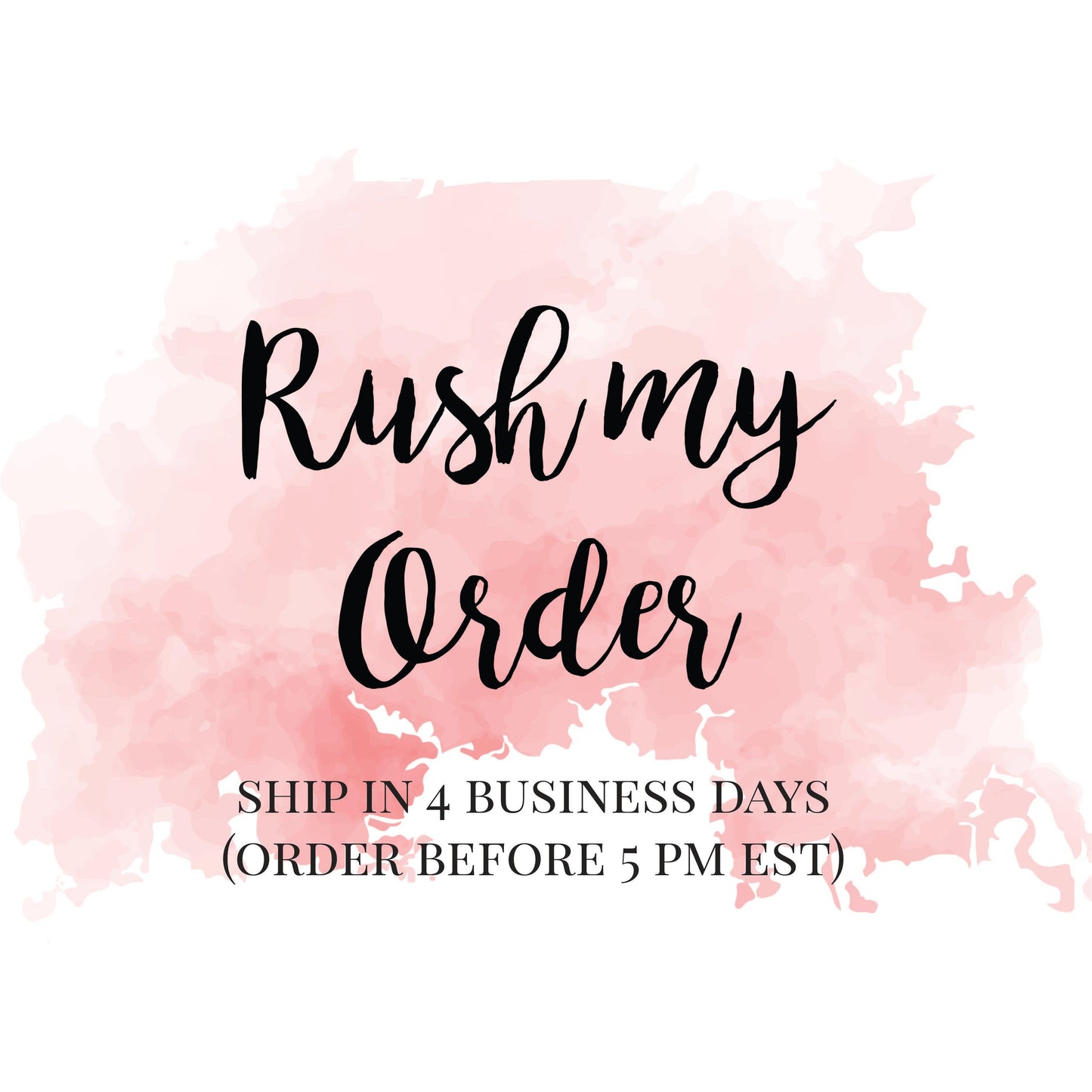 Rush Order for Shadow Box