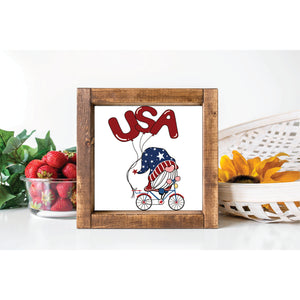 Gnome USA Bike | 4th of July | Independence Day