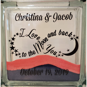 I love you to the moon and back Shared Jar TPUWUS16 - The PICKED Unlimited