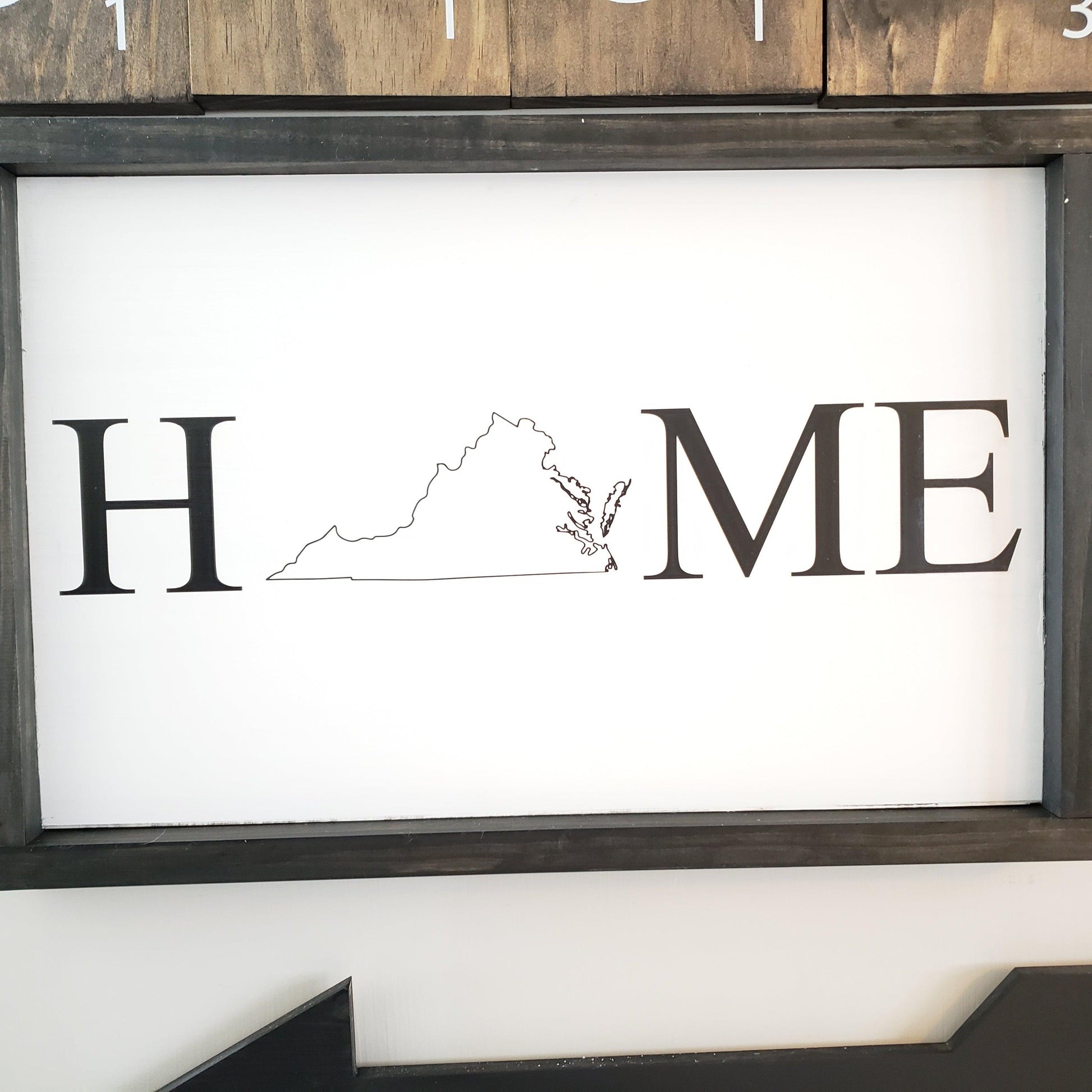 Home State Rustic Farmhouse Wood Wall Decor - The PICKED Unlimited