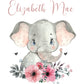 Elephant Woodland Animals Bank-New Baby-Personalized-Gift for Boy-Gift for Girl TPUPG13 - The PICKED Unlimited