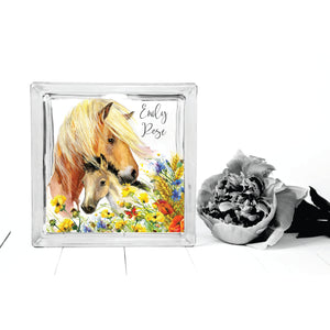 Horse-Flowers-Bank-New Baby-Personalized-Gift for Boy-Gift for Girl TPUPB19 - The PICKED Unlimited