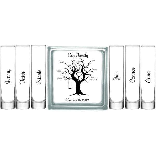 Wedding Unity Sand Ceremony Set Blended Our Family Tree-TPUWUS154 - The PICKED Unlimited