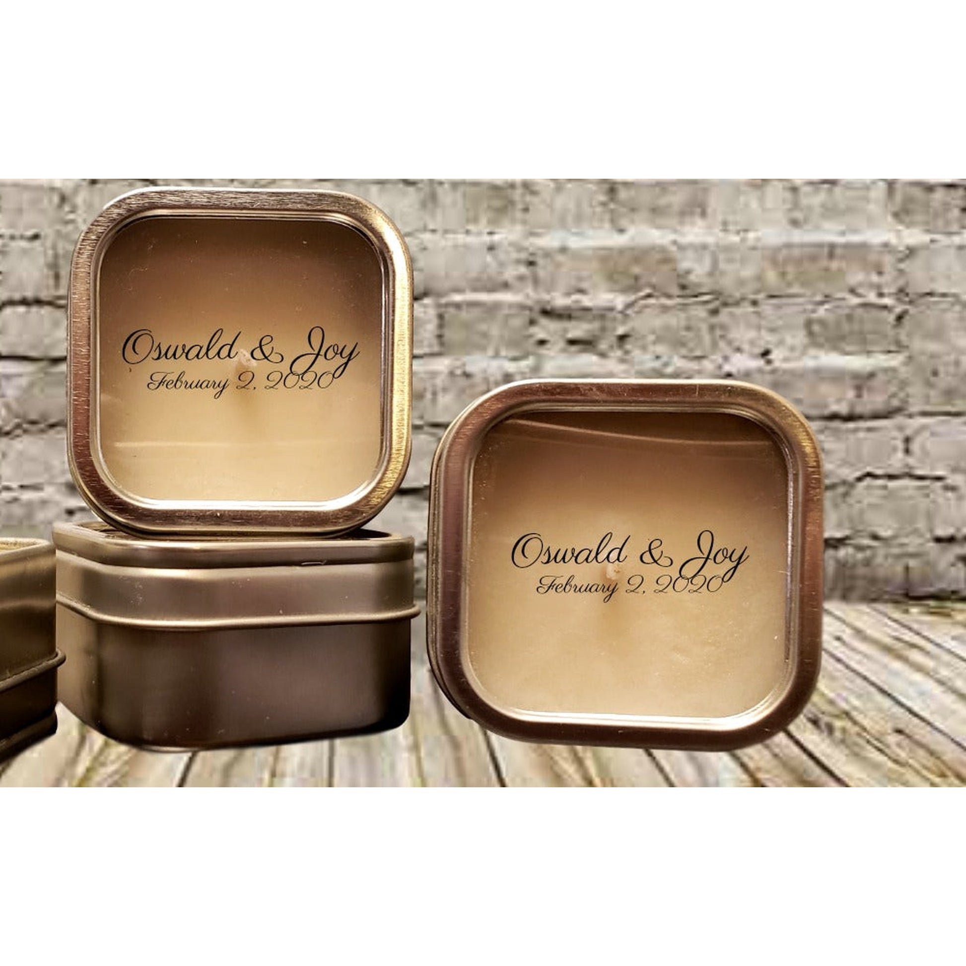 Tin Candle Favors - The PICKED Unlimited