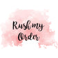 Rush Order for Wedding Unity Sand Sets - The PICKED Unlimited